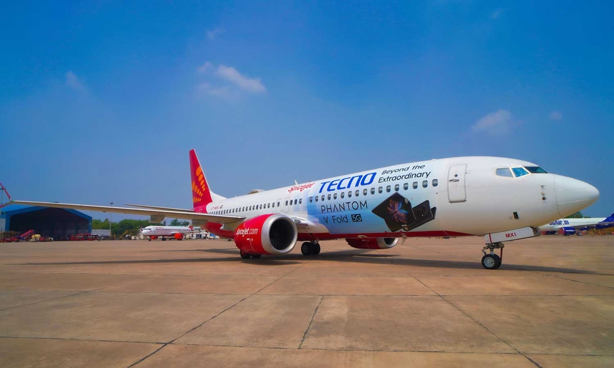 Tecno teams up SpiceJet 01