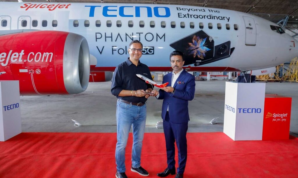 Tecno teams up SpiceJet 01