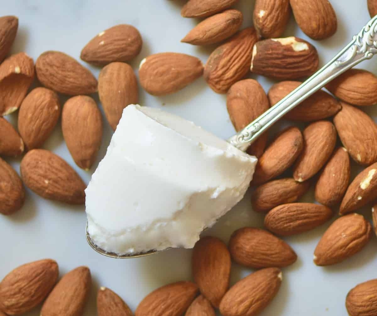 almond and curd