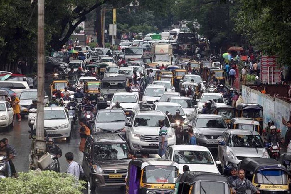 heavy traffic