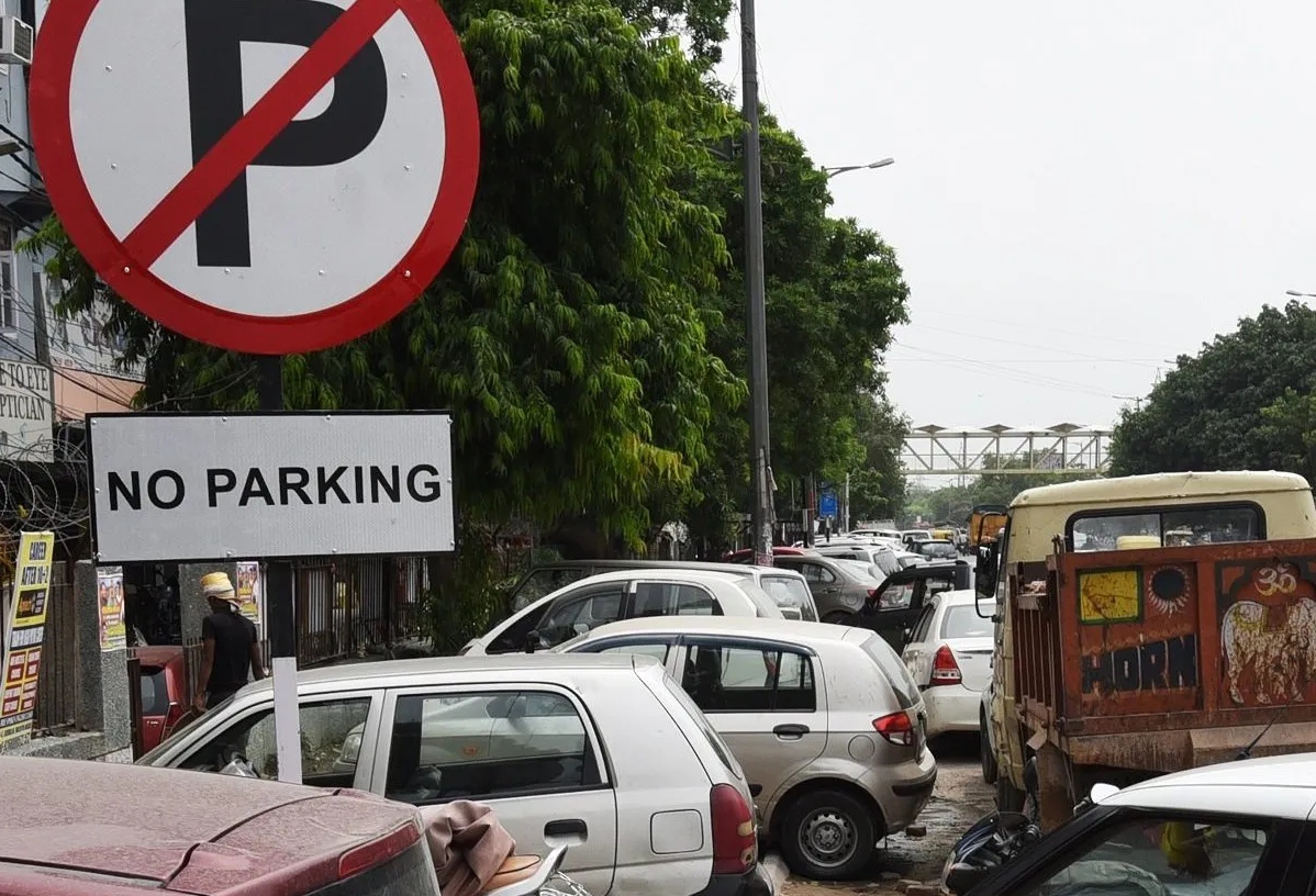 no parking place