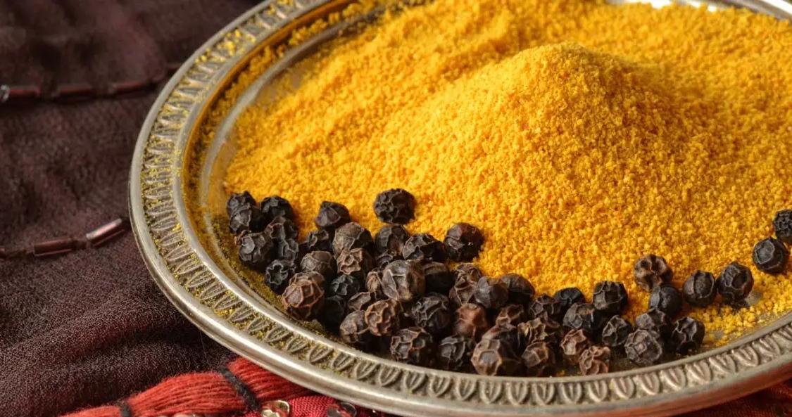 turmeric and blackpepper