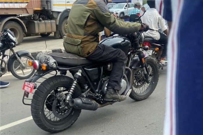 650cc Royal Enfield scrambler