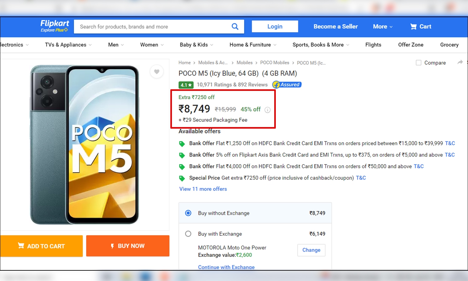 Poco-M5-Fkart-Offer