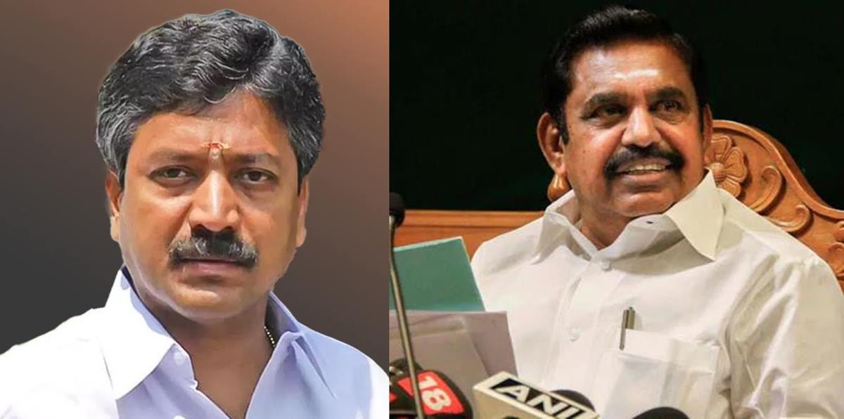 Minister CV Shanmugam Edappadi Palaniswami