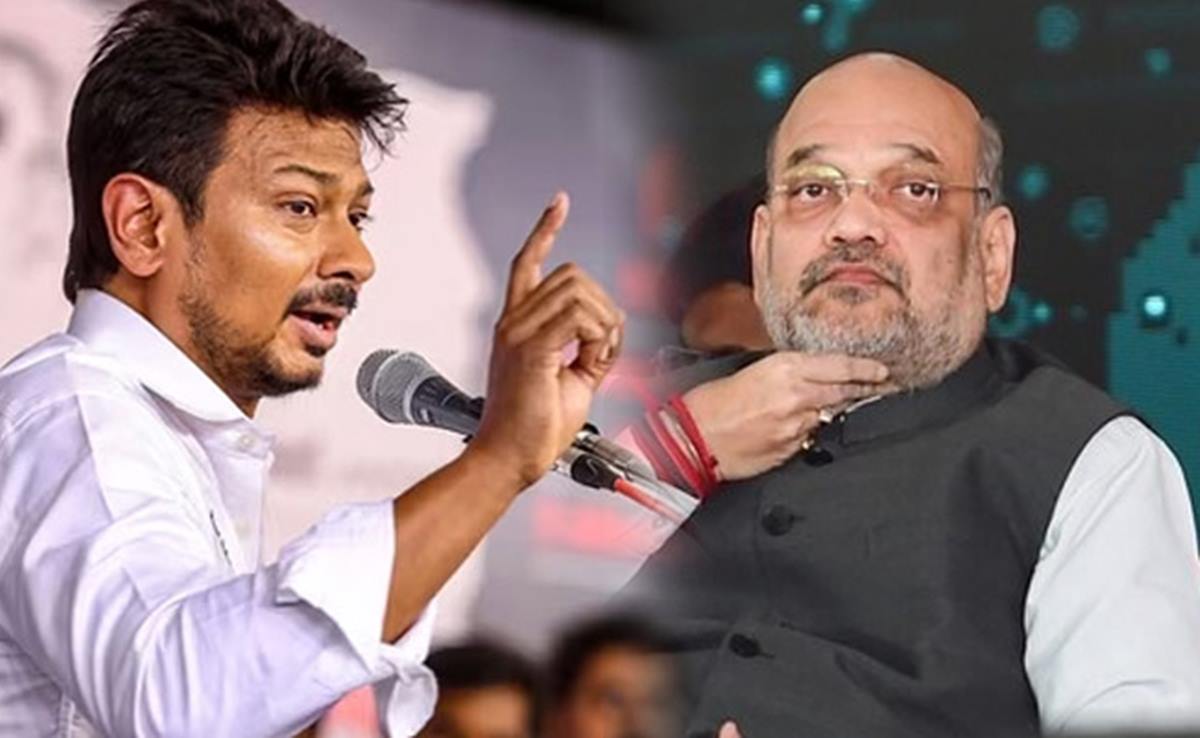 amit shah udhayanidhi stalin