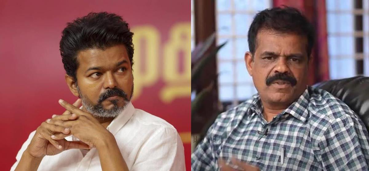 pt Selvakumar tvk vijay
