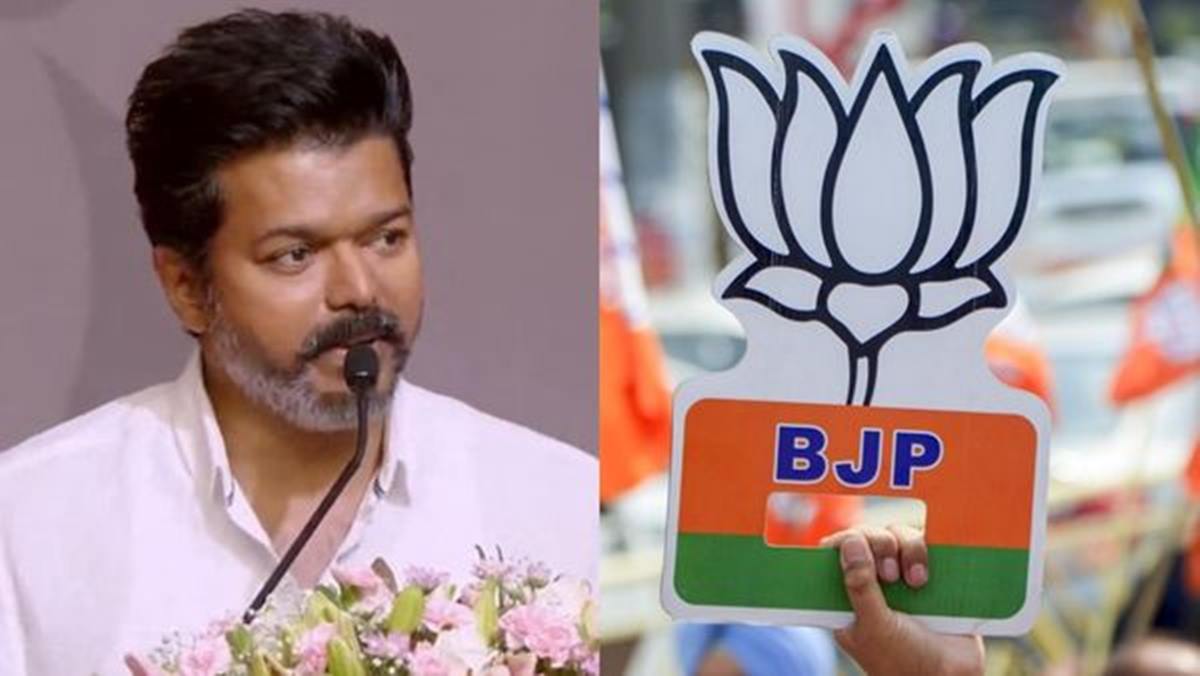 bjp vs tvk vijay