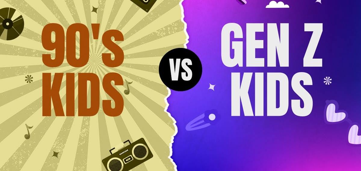 genz kids vs 90s kids