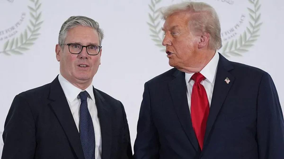 trump vs london Keir Starmer