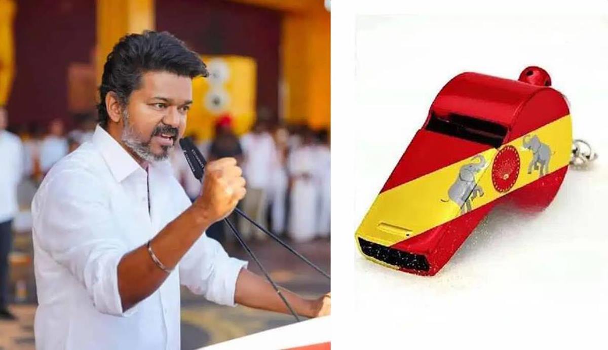 tvk vijay Whistle