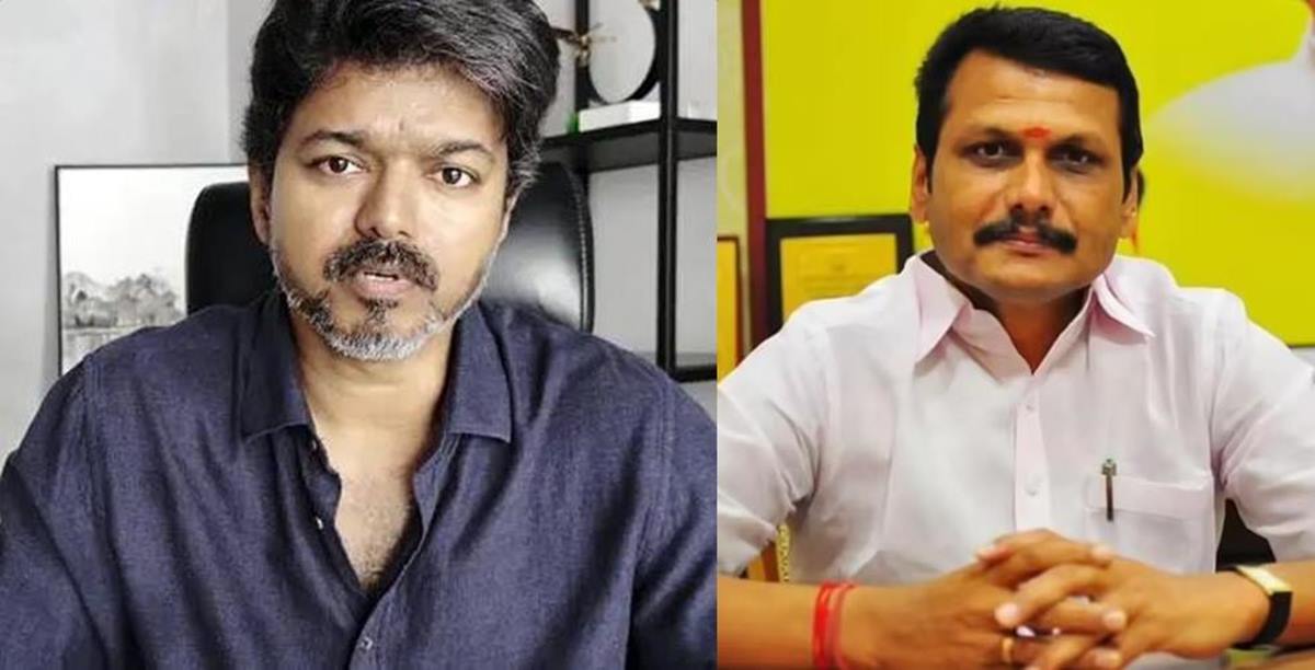 tvk vijay and senthil balaji
