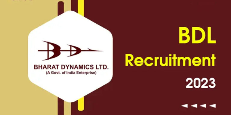 BDL Recruitment 2023