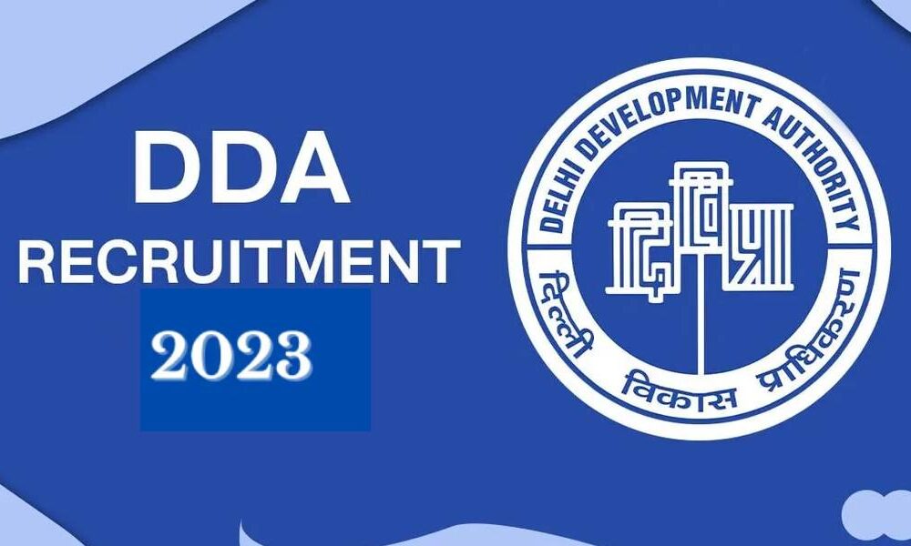 DDA Recruitment 2023