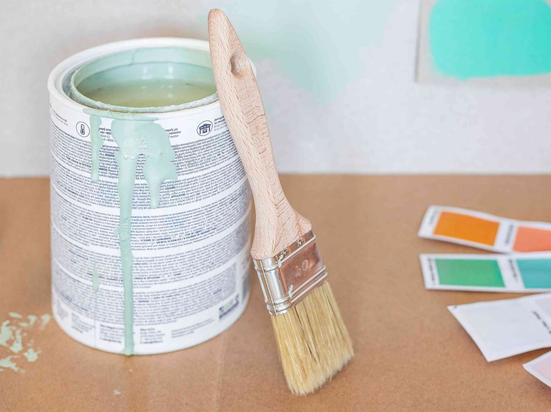 Remove paint odor