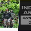 indian army recruitment 2023 2