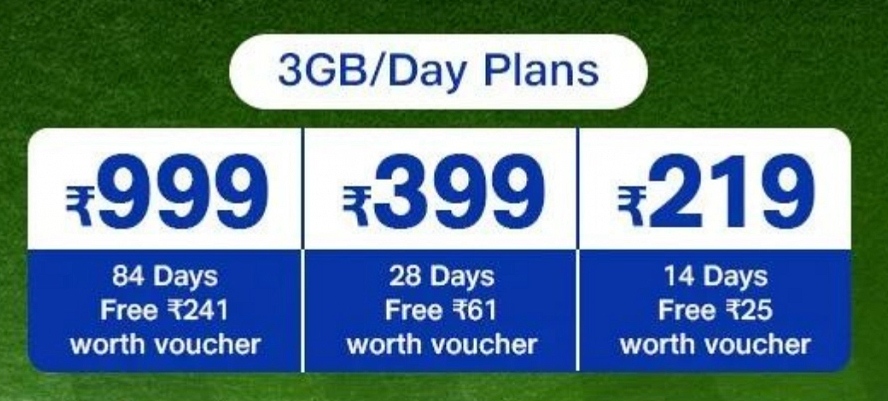jio valuble recharge plan